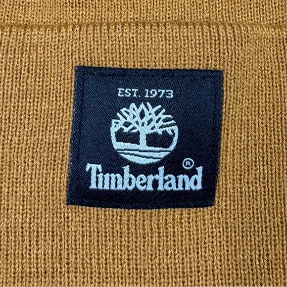 Timberland Men's Women's Unisex Timberland Authentic Cuffed Beanie with Logo - Picture 2 of 9